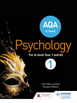 cover image of AQA A-level Psychology Book 1